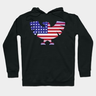 patriotic eagle Hoodie